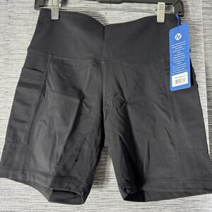 Nirlon Bike Shorts, Black, Size 10
